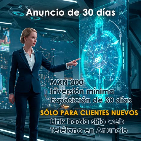 Anuncio Publicitario 30 días